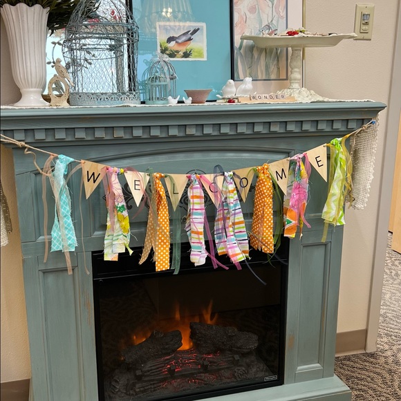 Hand Crafted Other - Welcome Banner, Spring or Baby Shower Decor